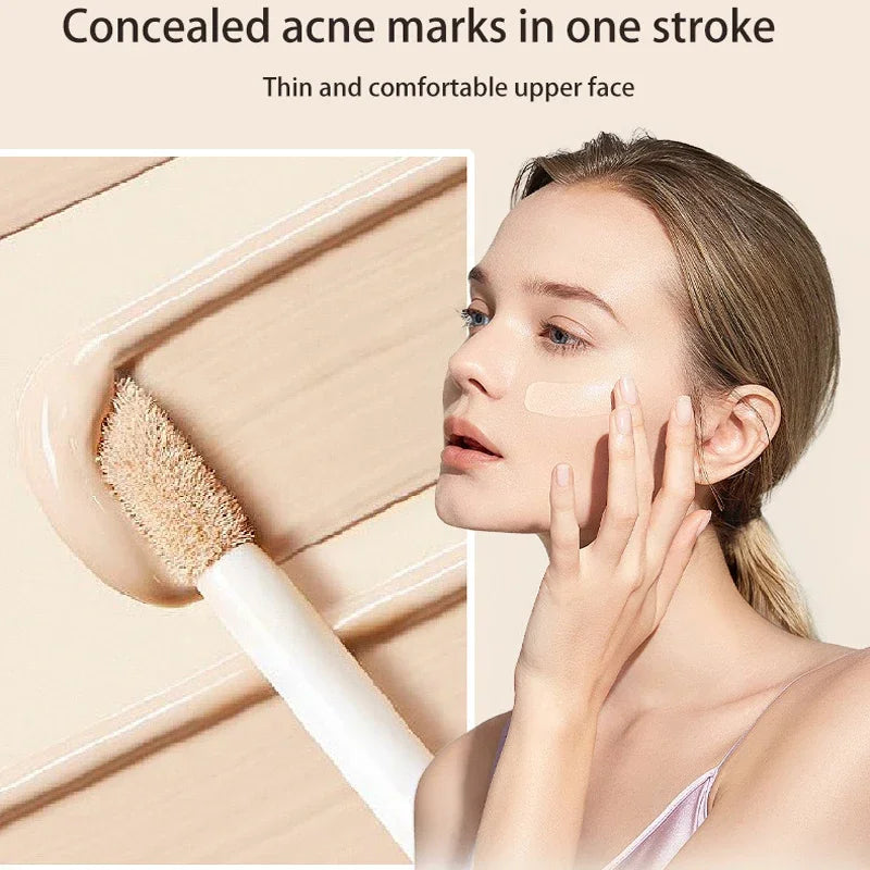 Eyes Face Concealer Liquid Cover Dark Circles Acne Natural Make up Effect Anti cernes Base Foundation Cream Makeup Cosmetics