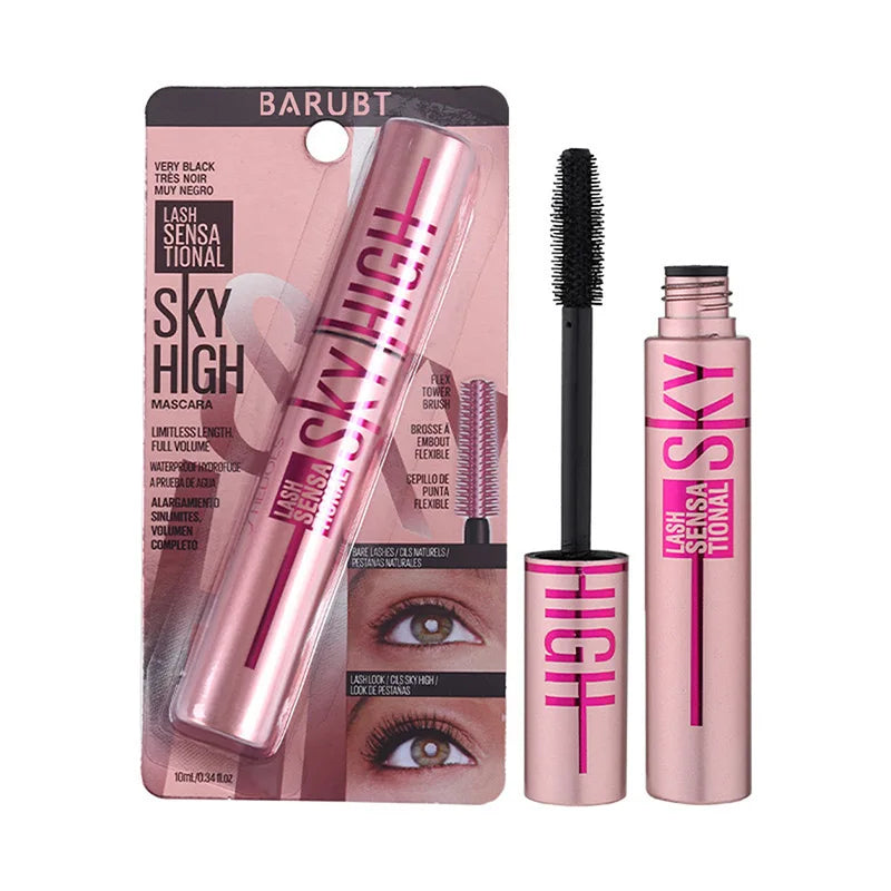 Waterproof Lengthening Eyelashes Mascara Long Lasting Makeup Silky Lash Eye Black Extension Smudge-proof Eye Korean Cosmetic