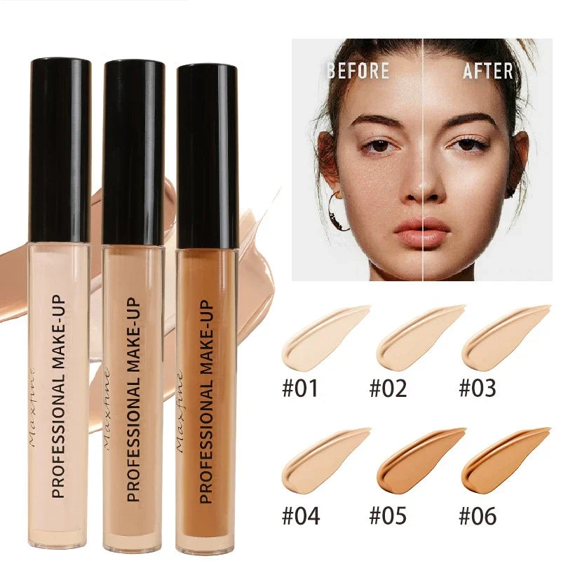 Eyes Face Concealer Liquid Cover Dark Circles Acne Natural Make up Effect Anti cernes Base Foundation Cream Makeup Cosmetics