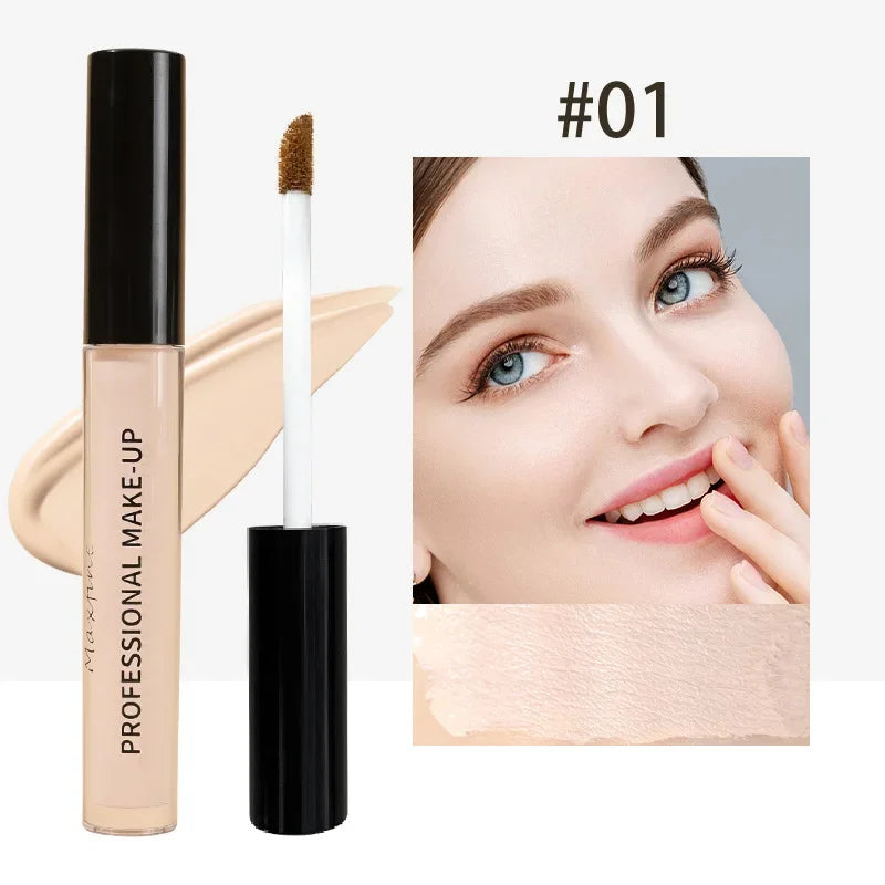 Eyes Face Concealer Liquid Cover Dark Circles Acne Natural Make up Effect Anti cernes Base Foundation Cream Makeup Cosmetics