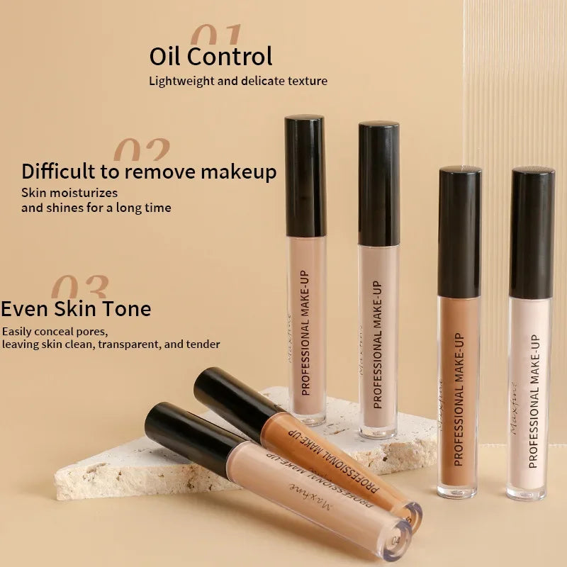 Eyes Face Concealer Liquid Cover Dark Circles Acne Natural Make up Effect Anti cernes Base Foundation Cream Makeup Cosmetics