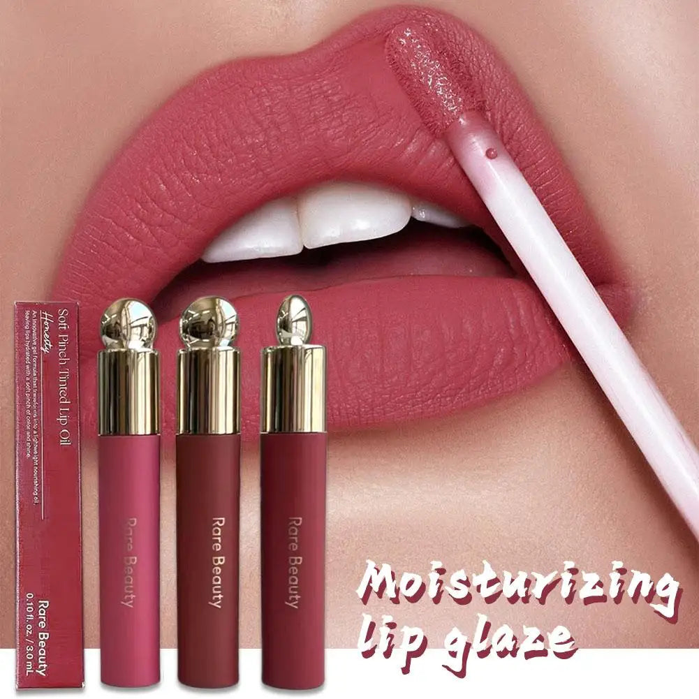 Rare Beauty Soft Pinch Tinted Lip Oil Liquid Lipstick /Highlighter/Blusher Cream Deep Moisturizing Nutrient Repair Lip Gloss